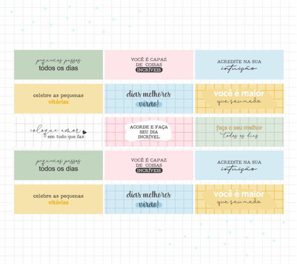 Adesivos Frases | Arquivo Digital – Cute B.