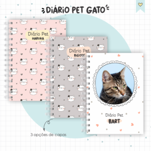 Combo Diário Pet Gato e Cachorro | Arquivo Digital