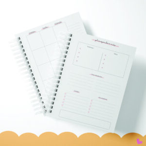 Simple Planner Não Datado | Arquivo Digital